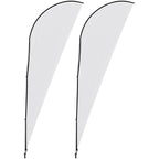 Legend 4m Sharkfin Flying Banner (Set of 2) — Print Fast Express