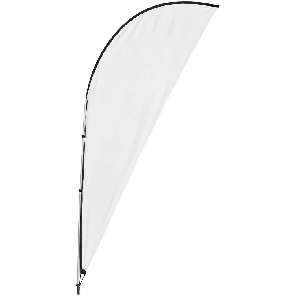 Legend 3M Sublimated Sharkfin Double-Sided Flying Banner - 1 complete unit — Print Fast Express