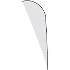 Legend 4M Sublimated Sharkfin Double-Sided Flying Banner - 1 complete unit — Print Fast Express