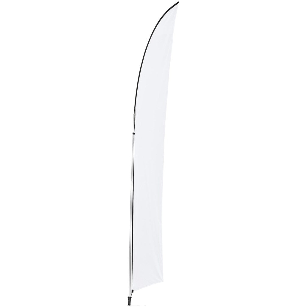 Legend 4M Sublimated Arcfin Double-Sided Flying Banner - 1 complete unit — Print Fast Express