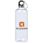 Altitude Vista Recycled PET Water Bottle - 600ml in Transparent — Print Fast Express
