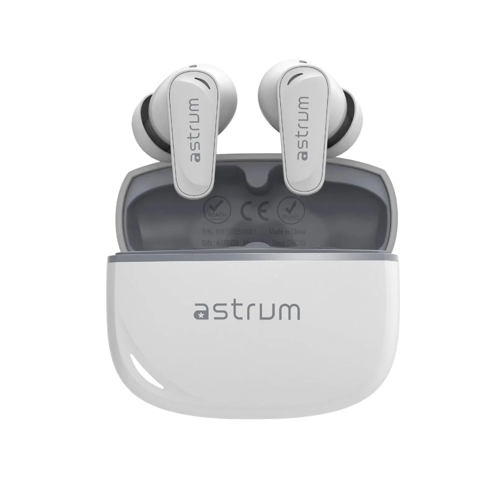 Duoz ENC10 TWS Earbuds ENC 2MIC BT5.4 WH