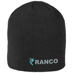 Pinnacle Acrylic Beanie in Black — Print Fast Express