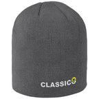Pinnacle Acrylic Beanie in Grey — Print Fast Express