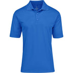 Mens Edge Golf Shirt in Blue — Print Fast Express