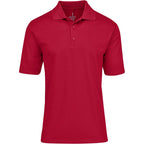 Mens Edge Golf Shirt in Red — Print Fast Express