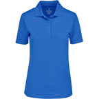 Ladies Edge Golf Shirt in Blue — Print Fast Express