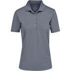 Ladies Edge Golf Shirt in Grey — Print Fast Express