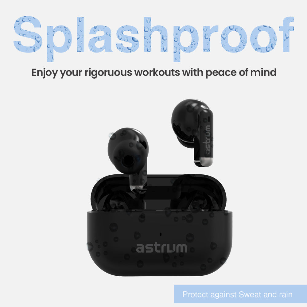 ET310 TWS True Wireless In-Ear Earbuds Bluetooth V5.3 - Black