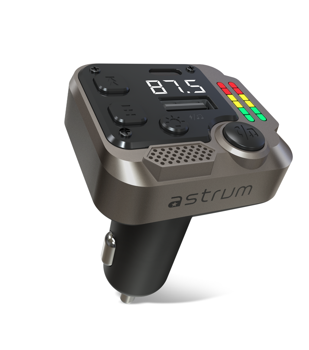 Car FM Transmitter PD30W Fast charge USB-C BT V5.3 - FM430