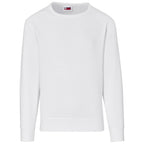Mens Quinn Crew Neck Sweater in White — Print Fast Express