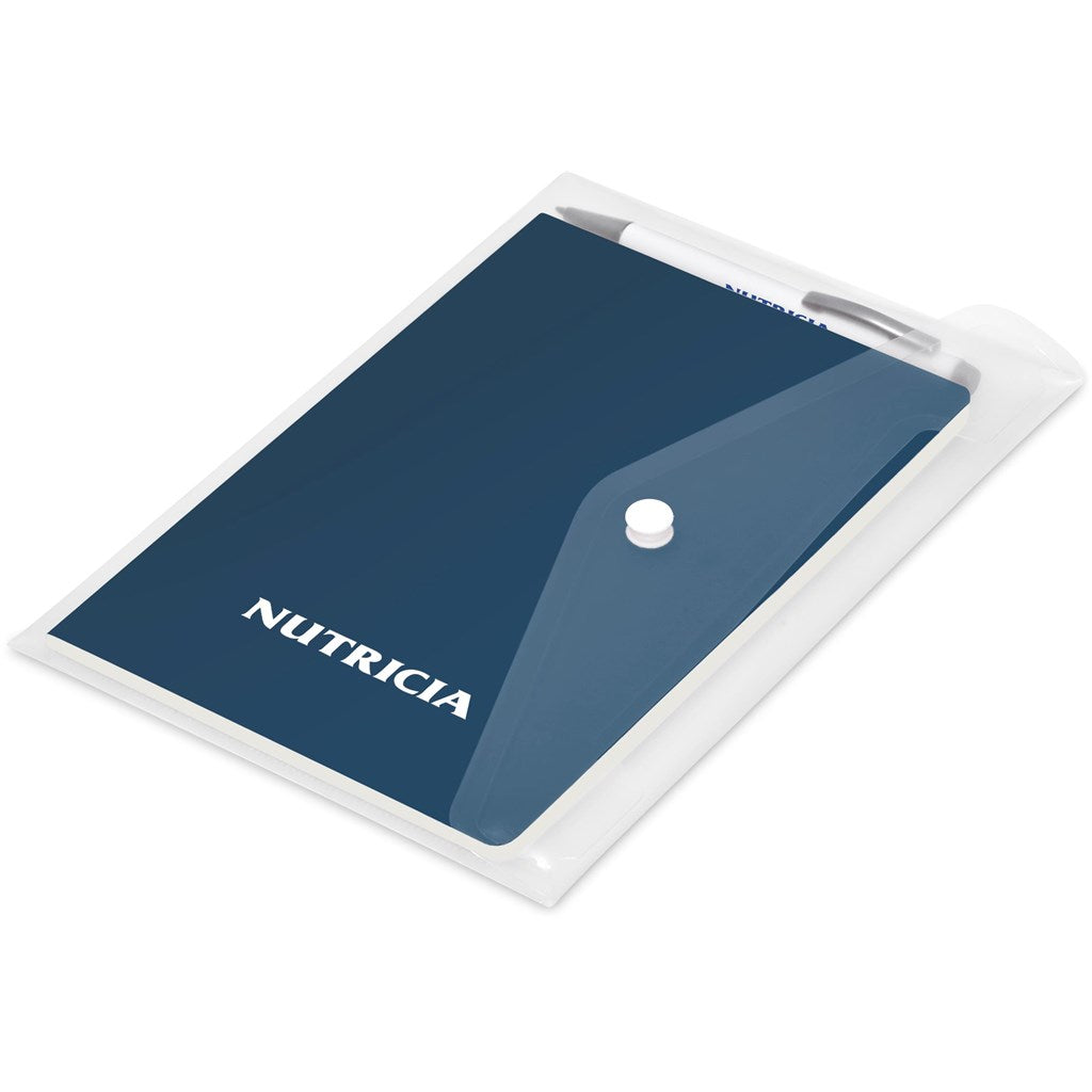 Altitude Mills Notebook & Pen Set in Navy — Print Fast Express