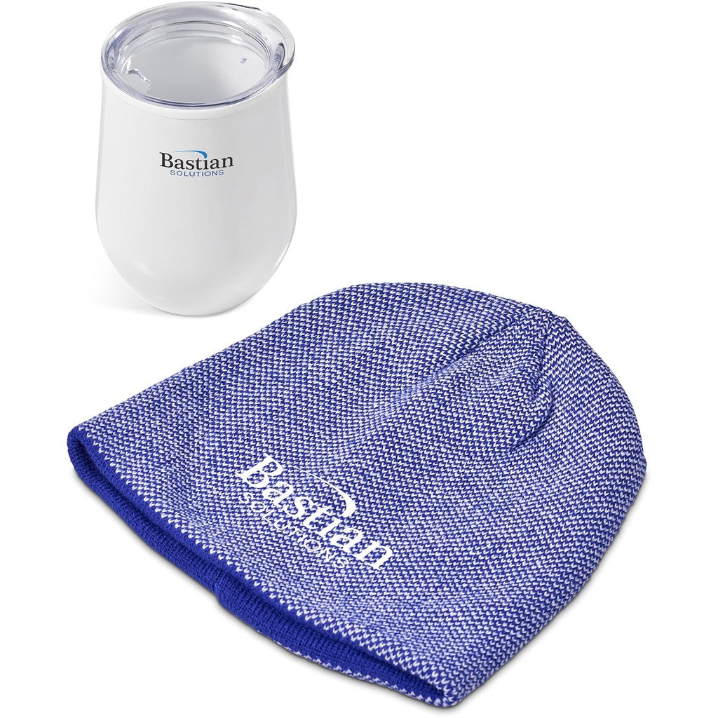 Quebec Winter Gift Set in Royal Blue — Print Fast Express