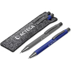 Omaha Ball Pen & Pencil Set in Blue — Print Fast Express