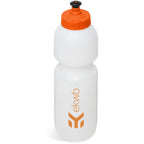 Alpine Plastic Water Bottle - 800ml in Orange — Print Fast Express