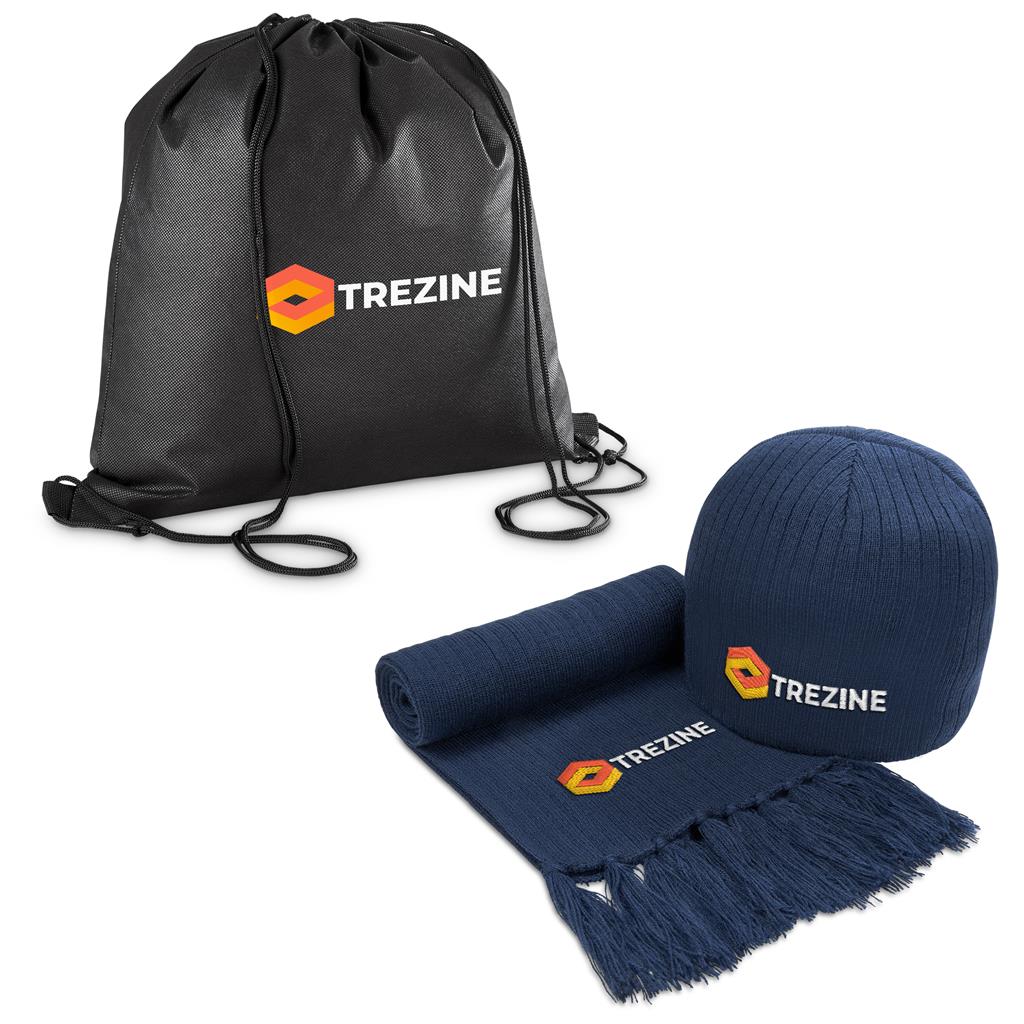 Nebraska Winter Set in Navy — Print Fast Express