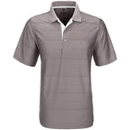 Mens Admiral Golf Shirt in Grey — Print Fast Express