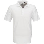 Mens Admiral Golf Shirt in White — Print Fast Express