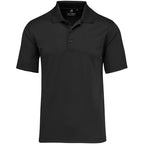 Mens Wynn Golf Shirt in Black — Print Fast Express