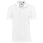 Mens Wynn Golf Shirt in White — Print Fast Express