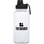 Altitude Franco Recycled PET Water Bottle – 1 Litre in Black — Print Fast Express