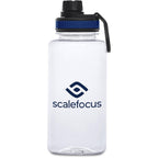 Altitude Franco Recycled PET Water Bottle – 1 Litre in Navy — Print Fast Express