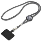 Altitude Twirl Phone Lanyard in Grey — Print Fast Express