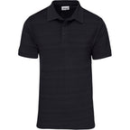 Mens Aberdeen Golf Shirt in Black — Print Fast Express