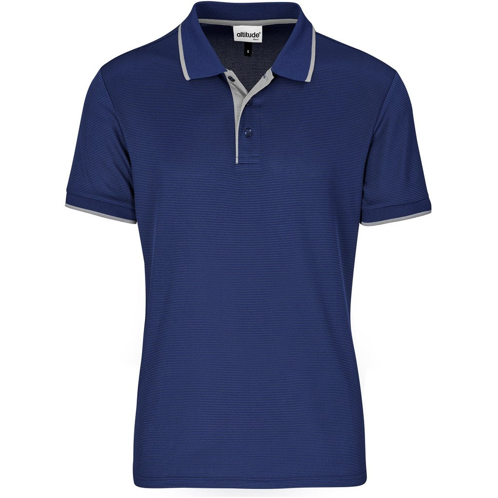 Mens Orion Golf Shirt in Navy — Print Fast Express