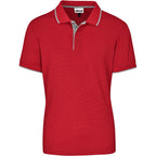 Mens Orion Golf Shirt in Red — Print Fast Express