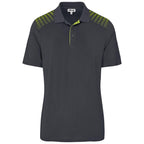 Mens Aerogrid Golf Shirt in Lime — Print Fast Express