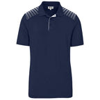 Mens Aerogrid Golf Shirt in Navy — Print Fast Express