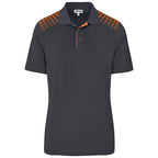 Mens Aerogrid Golf Shirt in Orange — Print Fast Express