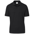 Mens Okiyo Shizen Eco Golf Shirt in Black — Print Fast Express