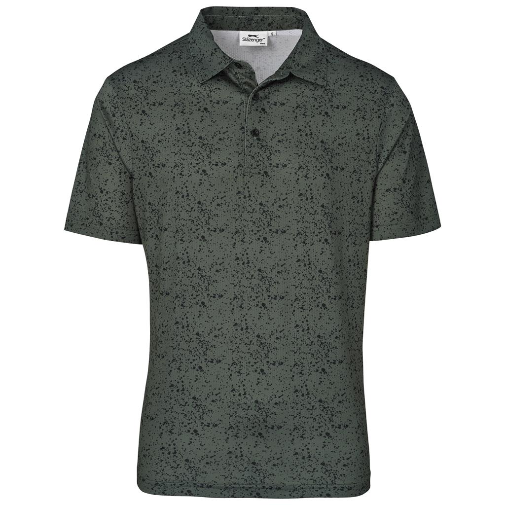 Mens Flexxion Golf Shirt in Olive — Print Fast Express