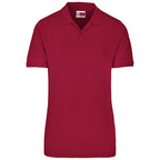 Mens Houston Stretch Golf Shirt in Red — Print Fast Express
