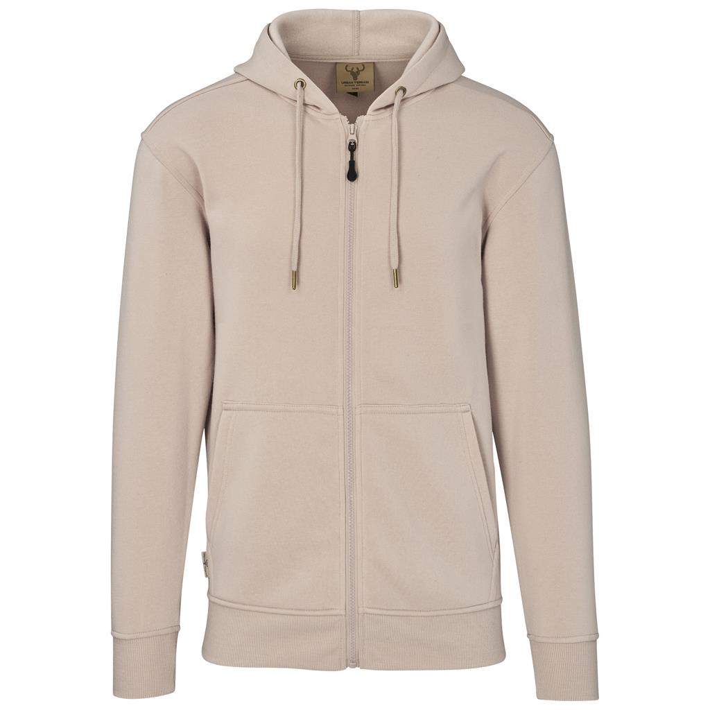 Mens Rift Hooded Sweater in Stone — Print Fast Express