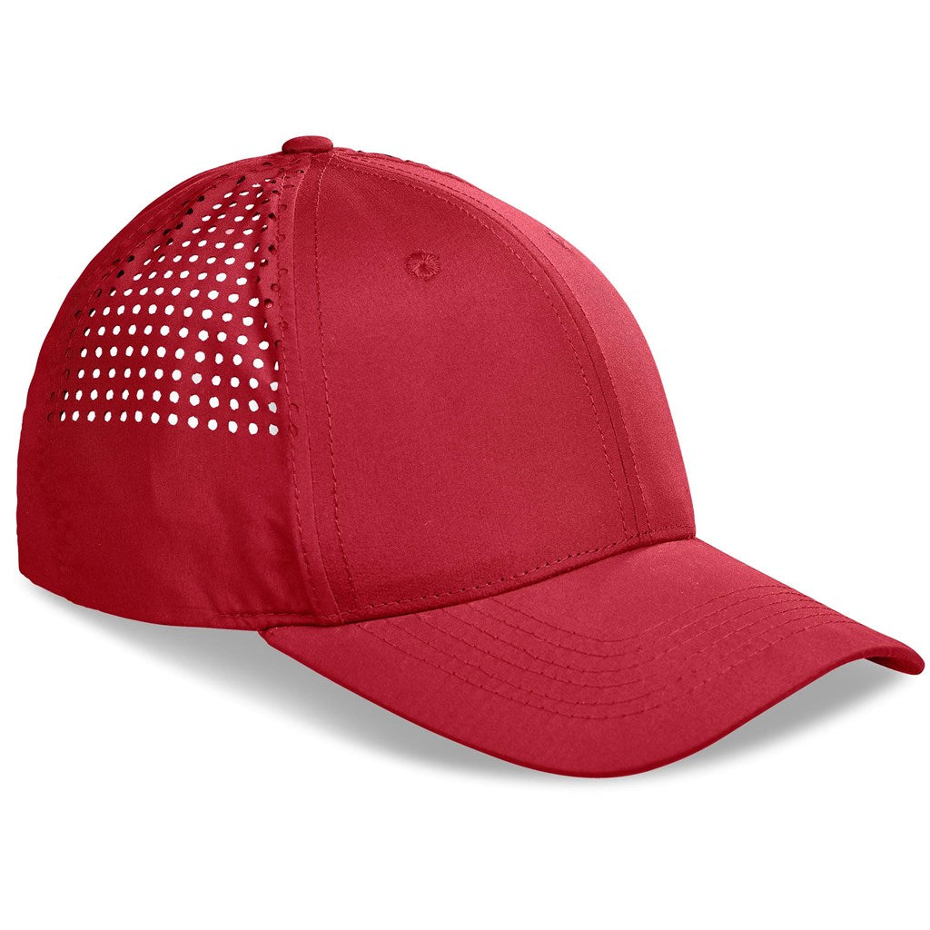 Relay Cap - 6 Panel in Red — Print Fast Express