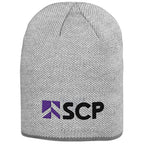 Quebec Acrylic Beanie in Grey — Print Fast Express