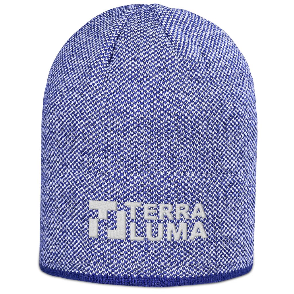 Quebec Acrylic Beanie in Royal Blue — Print Fast Express