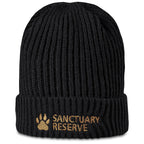Arctic Acrylic Beanie in Black — Print Fast Express
