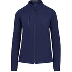 Ladies Alex Varga Elysium Softshell Jacket in Navy — Print Fast Express