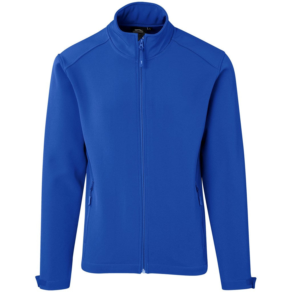 Mens Nagano Softshell Jacket in Royal Blue — Print Fast Express
