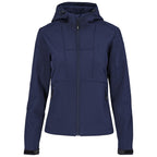Ladies Nexus Softshell Jacket in Navy — Print Fast Express
