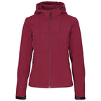 Ladies Nexus Softshell Jacket in Red — Print Fast Express