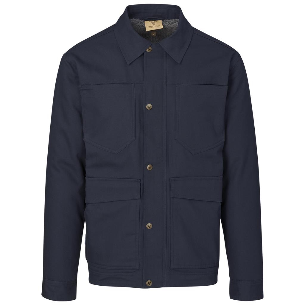 Mens Maluti Jacket in Navy — Print Fast Express