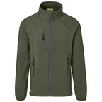 Mens Midlands Softshell Jacket in Olive — Print Fast Express