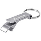 Altitude Tango Recycled Aluminium Bottle Opener Keyholder in Silver — Print Fast Express