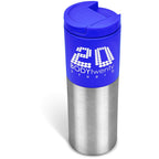 Kooshty Typhoon Stainless Steel & Plastic Double-Wall Tumbler - 450ml in Blue — Print Fast Express