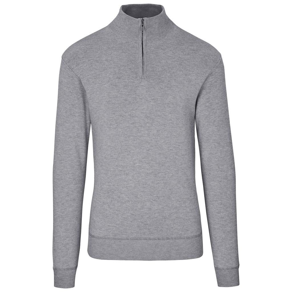 Mens 1/4 Zip Quantum Low Pill Jersey in Grey — Print Fast Express